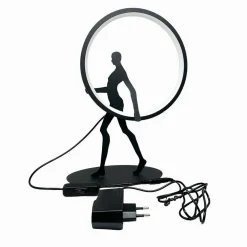 LAMPADA DA TAVOLO 9W SCULTURA CORPO UOMO A LED LUME LUCE 3000K 4000K 6500K D02-N
