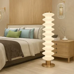 LAMPADA DECORATIVA A LED DA TERRA 43 WATT TECNOLOGIA CCT CON TELECOMANDO APP D18-3C