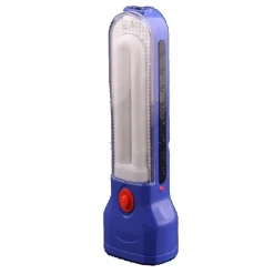 LAMPADA DI EMERGENZA RICARICARICABILE PORTATILE A LED NEON CON PANNELLO SOLARE
