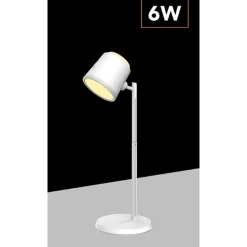 LAMPADA DOPPIO USO SCRIVANIA APPLIQUE A LED 6W TOUCH DIMMERABILE 3 COLORAZIONI BL-1005