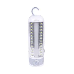 LAMPADA EMERGENZA 24 LED SMD CON NEON RICARICABILE PER CASA AUTO 4W 7104
