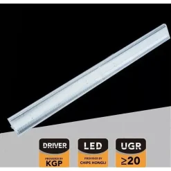 LAMPADA FARETTO DA BINARIO TRIFASE 40 WATT 6000LM CCT 90° IP20 BIANCO PT4-120-B3C