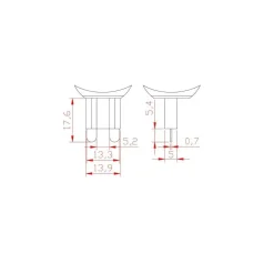 Lampada Faretto G9 LED Alta Potenza Bianco Caldo Luminoso 3W AC220-240V
