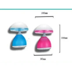 LAMPADA FUNGO LED 7 LUCI COLORI LUMINO DA TAVOLO COMODINO COLORATI 1.5W TX-9815