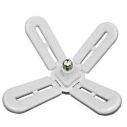 LAMPADA LAMPADARIO DEFORMABILE LAMPADINA LED 60W 6500K 4 VIE BIANCA E27 CCL-4+1