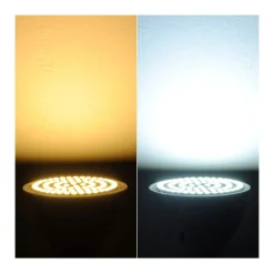 LAMPADA LAMPADINA FARETTO LED 5W 12V SMD MR16 LUCE BIANCA CALDA 450 LUMEN GU5.3