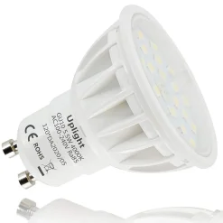 LAMPADA LAMPADINA FARETTO LED 5W 24 LED SMD ATTACCO GU10 LUCE BIANCA