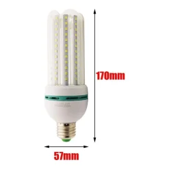 LAMPADA LAMPADINA LED bulb 2835 4U E27 104SMD 20W AC85 265V 6000K