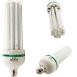 LAMPADA LAMPADINA 4U A LED DA 30W LUCE FREDDA O CALDA BASSO CONSUMO ATTACCO E27