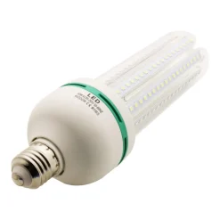 LAMPADA LAMPADINA 4U A LED DA 30W LUCE FREDDA O CALDA BASSO CONSUMO ATTACCO E27