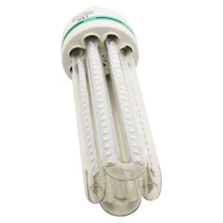 LAMPADA LAMPADINA 4U A LED DA 30W LUCE FREDDA O CALDA BASSO CONSUMO ATTACCO E27