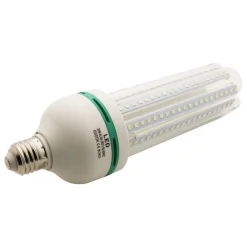 LAMPADA LAMPADINA 4U A LED DA 30W LUCE FREDDA O CALDA BASSO CONSUMO ATTACCO E27