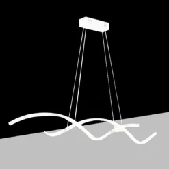 LAMPADA LED A SOSPENSIONE MODERNO ONDE INTRECCIATE 28W 2240LM CCT LUCE VARIABILE B56-3C