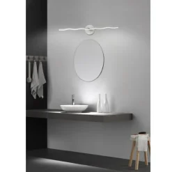 LAMPADA LED DA SPECCHIO MODERNA APPLIQUE LUCE FREDDA NATURALE 10 WATT 800LM F12