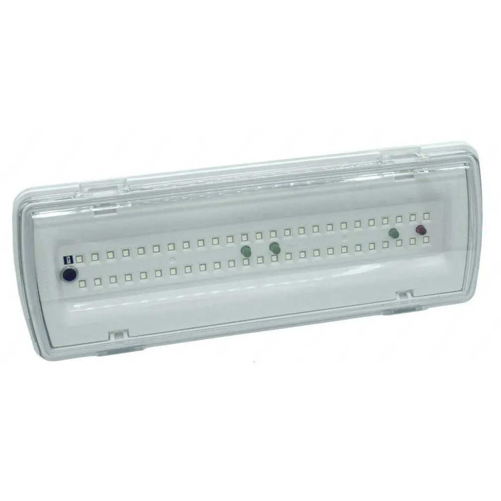 LAMPADA LED EMERGENZA ANTI BLACKOUT ESTERNO IP65 3.5W 400LM 3 ORE AUTONOMIA