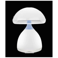 LAMPADA LED RGB A FUNGO COLORI CROMOTERAPIA TAVOLO COMODINO 7 COLORI SENZA FILI