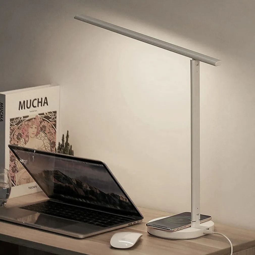 LAMPADA LED RICARICABILE TAVOLO SCRIVANIA ILLUMINAZIONE MULTIDIREZIONALE DT-2684