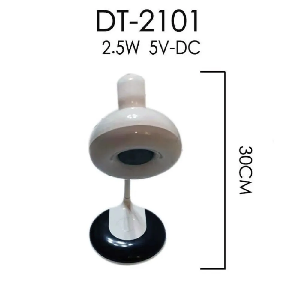 LAMPADA LED USB RICARICABILE INDUZIONE DA SCRIVANIA DIMMERABILE 2.5W 5V DT-2101