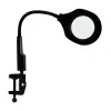 LAMPADA LENTE DI INGRANDIMENTO 5X 10X 9145T TAVOLO LUCE 36 LED SUPPORTO MORSETTO