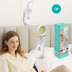 LAMPADA LUCE CON SENSORE MOVIMENTO LED PER ARMADI PORTATILE GIREVOLE 1W TX-8542