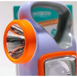 LAMPADA LUCE EMERGENZA BATTERIE RICARICABILE 1W TORCIA LED CARICA SOLARE TX-8414