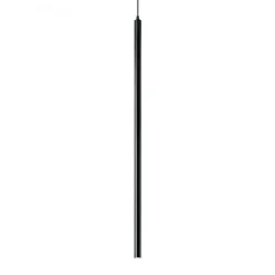 LAMPADA MODERNA SOSPENSIONE 120CM SLIM TONDO LED 5WATT LUCE 3000K CUCINA PUB BAR