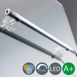 LAMPADA PER SPECCHIO LUCE LED PER TRUCCO APPLICABILE CON VENTOSE CAVO USB MAKEUP