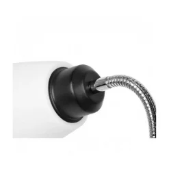 LAMPADA PIANTANA DA TERRA 180CM 2 BRACCI PARALUME LUCE ORIENTABILE CASA UFFICIO