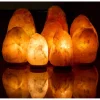 LAMPADA PIETRA DI SALE HIMALAYANO CON BASE IN CEDRO ALLEVIA STRESS PURIFICA ARIA