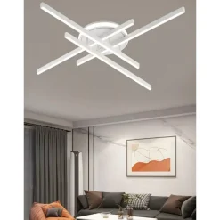 LAMPADA PLAFONIERA DA SOFFITTO MODERNA 45W A LED 3600LM CCT IP20 BIANCO PN-21B3C