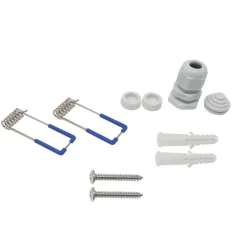 LAMPADA PLAFONIERA EMERGENZA LUCE LED 4W INCASSO PARETE IP40 DE LITE 6500K