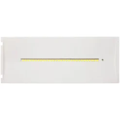 LAMPADA PLAFONIERA EMERGENZA LUCE LED 4W INCASSO PARETE IP40 DE LITE 6500K