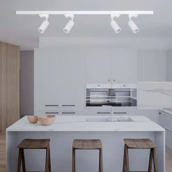 LAMPADA PORTAFARETTO CILINDRICO PER BINARIO MONOFASE ORIENTABILE ATTACCO GU10 194C