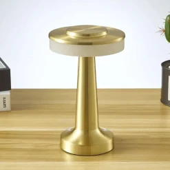 LAMPADA SCRIVANIA LED PORTATILE 3 SFUMATURE LUCE TOUCH USB RICARICABILE Q-TL145