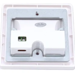 LAMPADA SEGNAPASSO 1W A LED DA PARETE MURO APPLIQUE DA INTERNO 95X95 LUCE CALDA