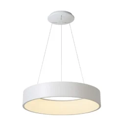 LAMPADA SOSPENSIONE LED 60W CCT PENDENTE CERCHIO LAMPADARIO MODERNO LUCE 230V 80CM