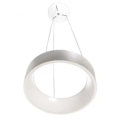 LAMPADA SOSPENSIONE LED 60W CCT PENDENTE CERCHIO LAMPADARIO MODERNO LUCE 230V 80CM