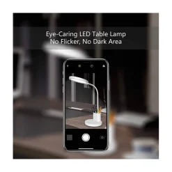 LAMPADA TAVOLO FLESIBILE LED RICARICABILE PORTACELLULARE DIMMERABILE 10W LS-TD01