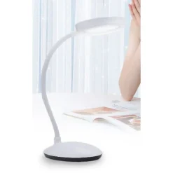 LAMPADA TAVOLO FLESSIBILE RICARICABILE PULSANTE TOUCH 5W 3 INTENSITÀ LUCE TX-9085