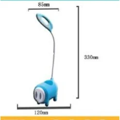 LAMPADA TAVOLO LED TOUCH RICARICABILE USB FLESSIBILE VANO OGGETTI BAMBINI TX-9083