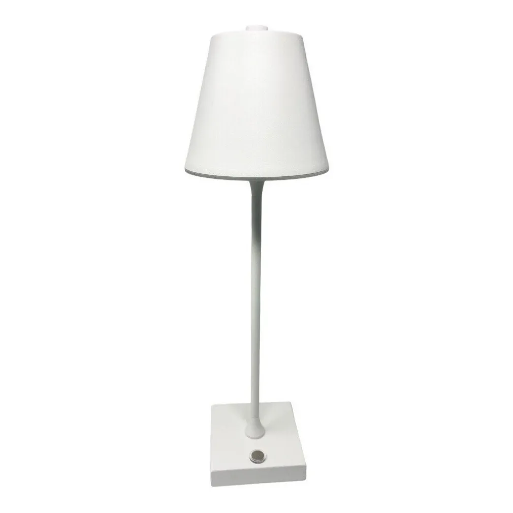 LAMPADA TAVOLO RICARICABILE USB 10 WATT 3 COLORAZIONE DI LUCE VARI COLORI D27-3C