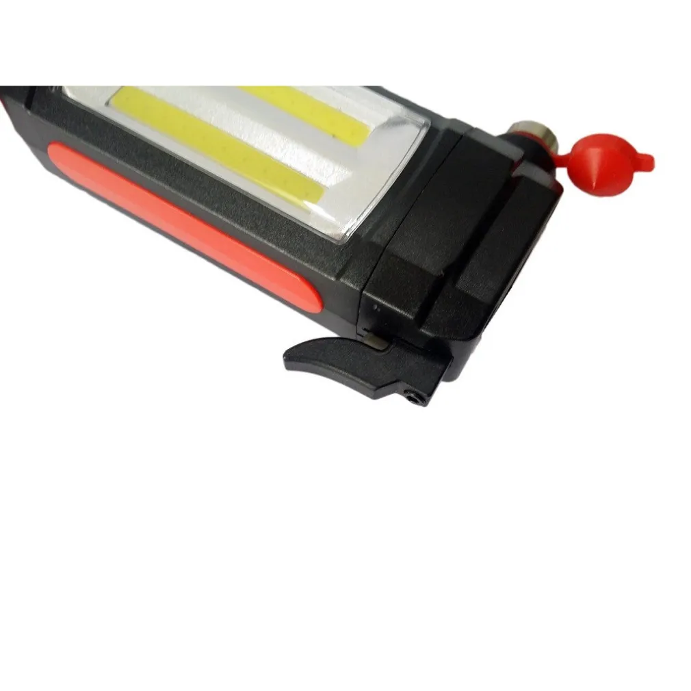 LAMPADA TORCIA LAVORO CALAMITA LED RICARICABILE MARTELLO ROMPI VETRO CINTURA USB