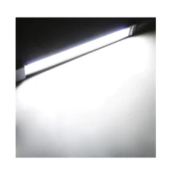 LAMPADA TORCIA LAVORO CALAMITA PORTATILE RICARICABILE SLIM REGOLABILE LED COB