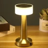 LAMPADA VINTAGE DA TAVOLO A LED RICARICABILE USB LUME LUCE CALDA PER BAR LOCALI