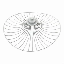 LAMPADARIO A CAPPELLO CON PARALUME METALLO E27 LAMPADA DECORATIVA CONTEMPORANEA B61