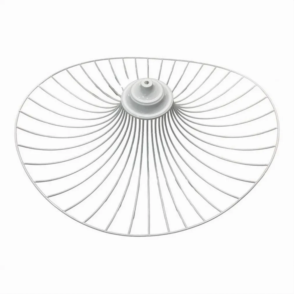 LAMPADARIO A CAPPELLO CON PARALUME METALLO E27 LAMPADA DECORATIVA CONTEMPORANEA B61