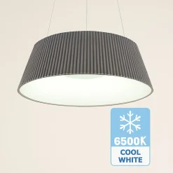 LAMPADARIO A LED 36 WATT 3240LM IP20 A SOSPENSIONE GRIGIO TECNOLOGIA CCT SWITCH B83-G3C