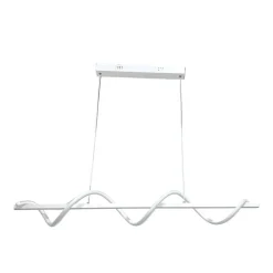 LAMPADARIO A LED 36W A SOSPENSIONE LAMPADA BIANCA TWIST TECNOLOGIA CCT SWITCH B65-B3C