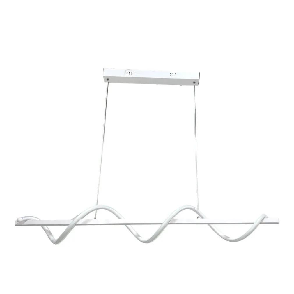 LAMPADARIO A LED 36W A SOSPENSIONE LAMPADA BIANCA TWIST TECNOLOGIA CCT SWITCH B65-B3C