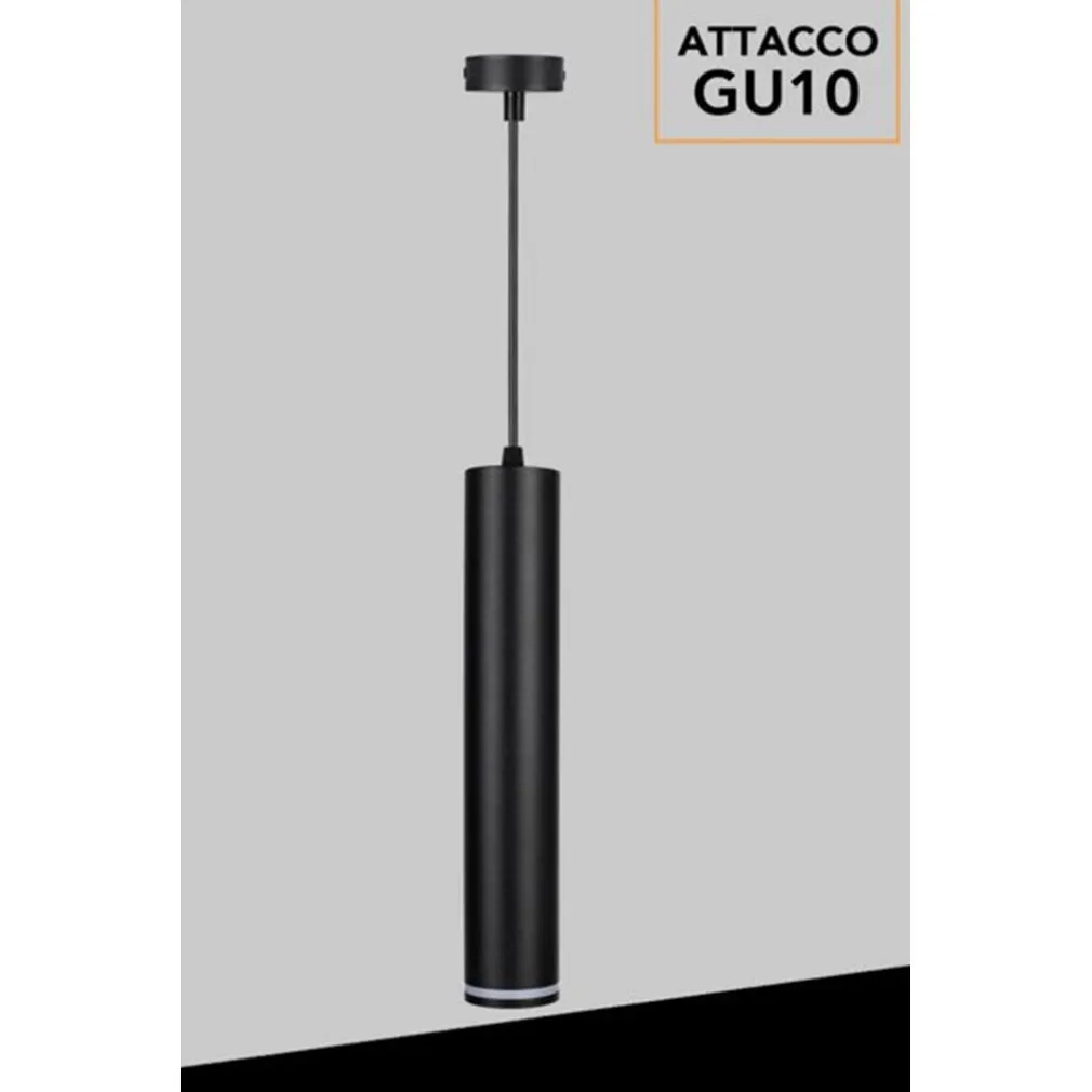 LAMPADARIO A SOSPENSIONE DA SOFFITTO FORMA CILINDRICA LAMPADA PENDENTE ATTACCO GU10 SP-01